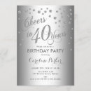 Search for formal 40th birthday invitations For her