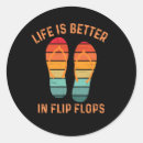 Search for flip flops stickers Summer
