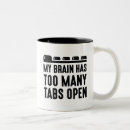 Search for too many tabs mugs Geek