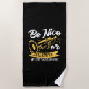 Search for funny beach towels Music