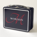 Search for red lunch boxes Typography