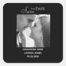 Search for save the date with picture stickers Elegant