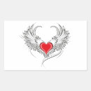 Search for heart with wings stickers Symbol