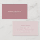 Search for rose business cards Simple