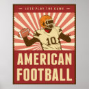 Search for american football posters Vintage