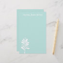 Search for greenery stationery paper Minimalist