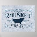 Search for vintage bathroom signs posters Blue
