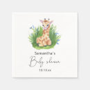 Search for giraffe napkins Watercolor