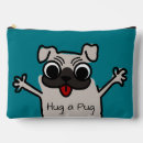Search for cute cartoon pug bags Illustration