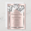 Search for rose gold retirement invitations Retiring