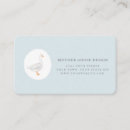 Search for scallop business cards Blue