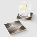 Search for stainless steel coasters Metallic