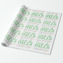 Search for deck the halls wrapping paper Festive