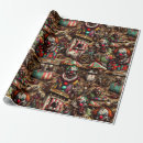 Search for carnival wrapping paper Clown