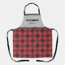 Search for red and grey aprons Farmhouse