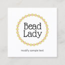 Search for beaded jewellery business cards Etsy