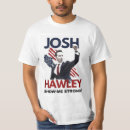 Search for hawley tshirts Show me strong
