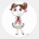 Search for vintage ballerinas stickers Girl