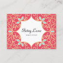 Search for red rose business cards Salon