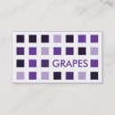 Search for grape vine business cards Purple