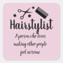 Search for pink hair stickers Beauty salon