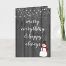 Search for contemporary christmas cards Rustic