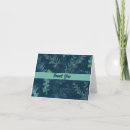 Search for dark green thank you cards Botanical