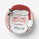 Search for santa claus paper bowls Pink