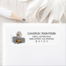 Search for strip return address labels Snoopy