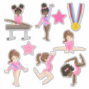 Search for african american gymnastics stickers Pink