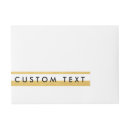 Search for white and gold wedding return address labels Foil