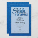 Search for surprise party for men invitations Elegant