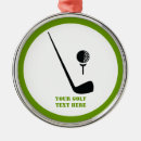 Search for golf club christmas tree decorations Green
