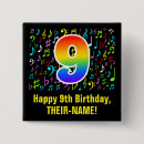 Search for 9th birthday badges 9 years old