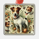 Search for jack russell christmas tree decorations Puppy