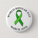 Search for bipolar disorder badges Green