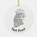 Search for rooster christmas tree decorations Bird