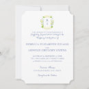 Search for watercolor crest wedding invitations Floral