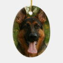Search for shepherd oval christmas tree decorations German shepherd dog