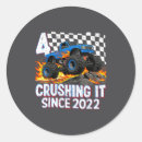 Search for boys 4th birthday stickers Old