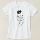 Search for minimalist flowers tshirts Floral