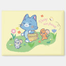 Search for cat and mouse magnets Best friends