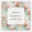 Search for romantic quotes stickers Flowers