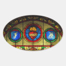 Search for stained glass christian stickers Mary