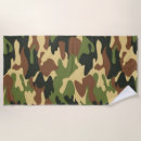 Search for camouflage beach towels Green
