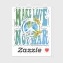Search for peace love books stickers Modern