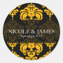 Search for yellow damask stickers Fall