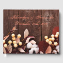 Search for wood wedding guest books Dark