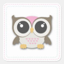 Search for little owl stickers Pink