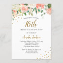 Search for peach and gold invitations Watercolor